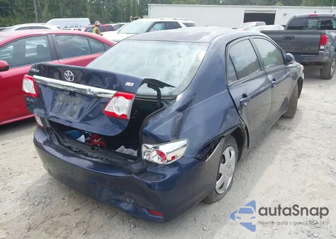 2011 Toyota Corolla Le from USA, damaged, VIN 2T1BU4EE6BC562681